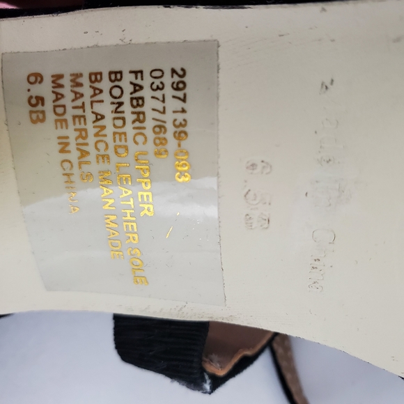 IOB Colin Stuart Strappy Velvet Platform Pumps 6.5 - Picture 8 of 11